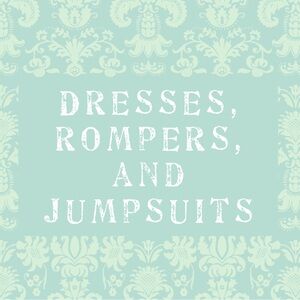 Dresses, Rompers, and Jumpsuits